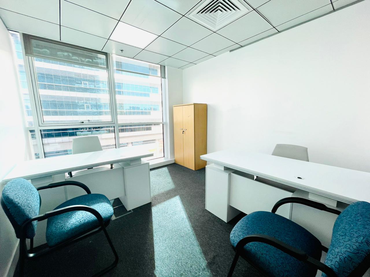 FURNISHED OFFICE-BEST SERVICES-PRIME LOCATION