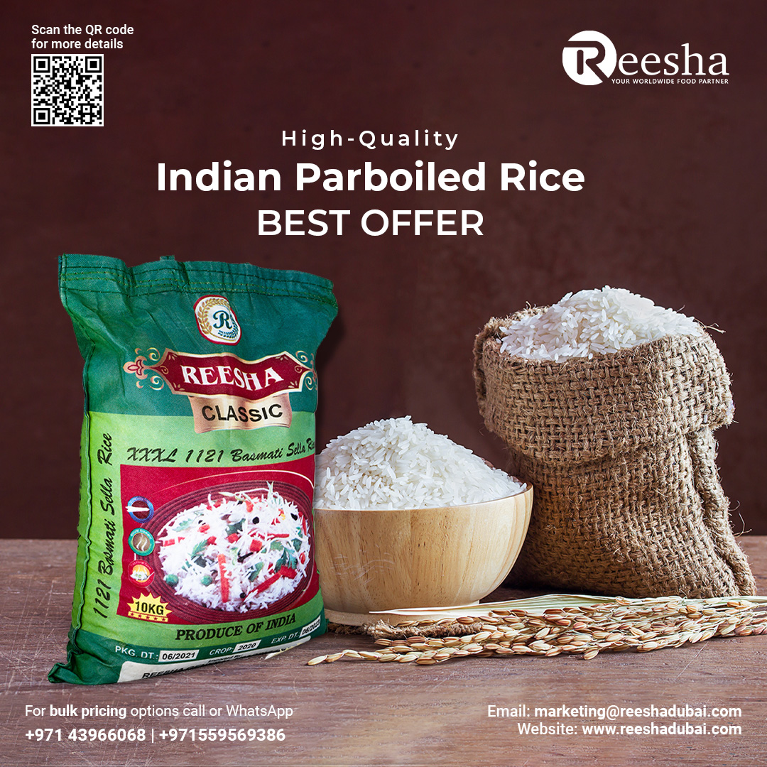 Best Offer for Wholesaler high-quality Indian parboiled rice – Re