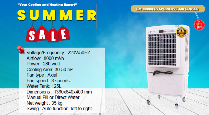 Outdoor cooling for summer for sale and rent