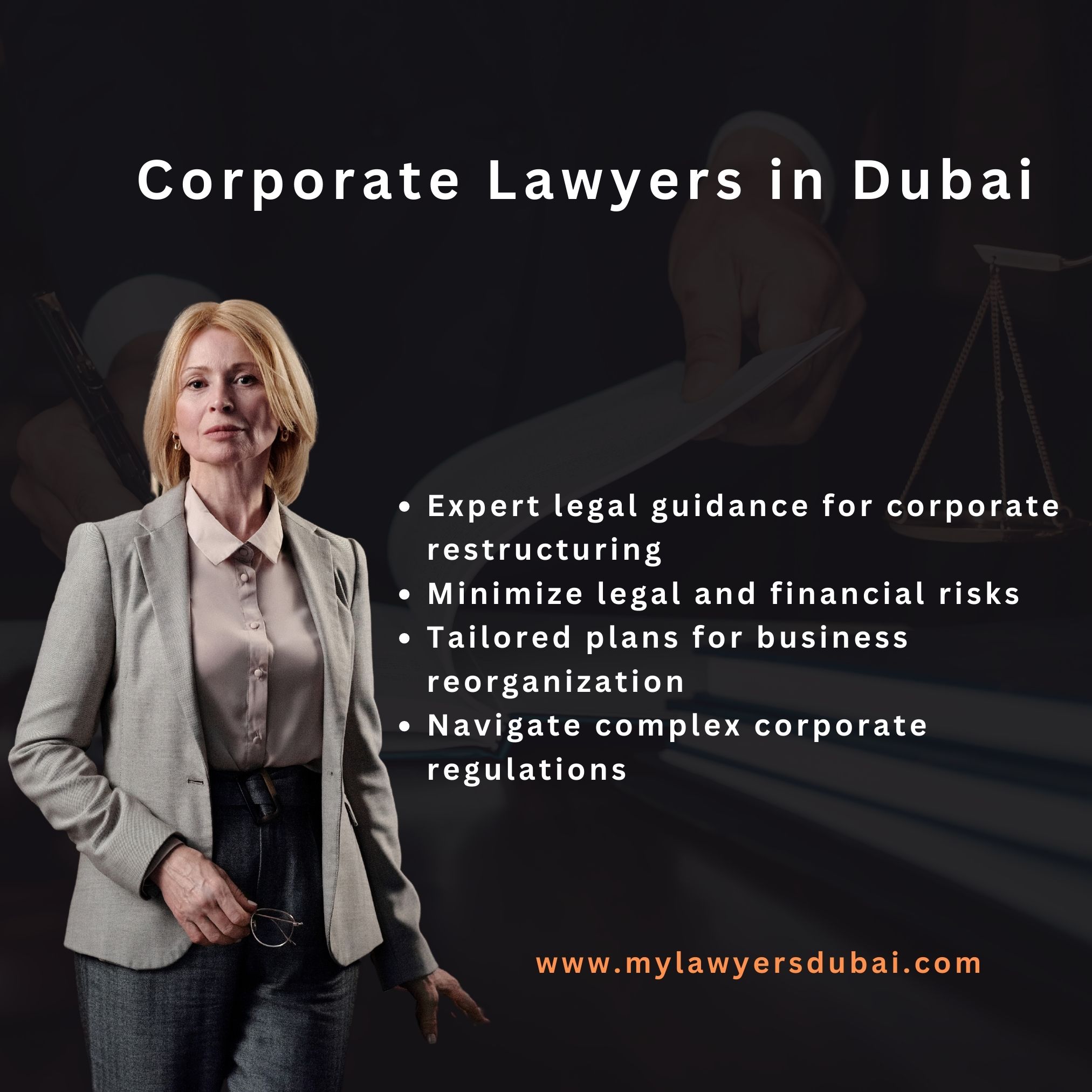 Corporate restructuring lawyers in Dubai