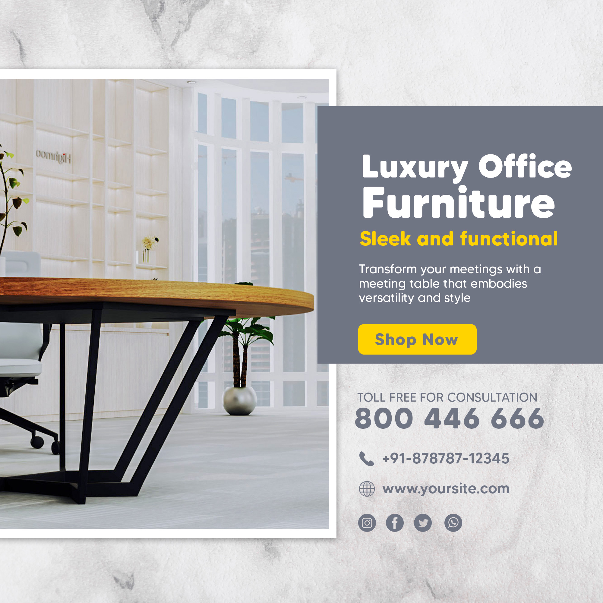 Luxury Office Furniture Sleek and Functional Designs-Highmoon off