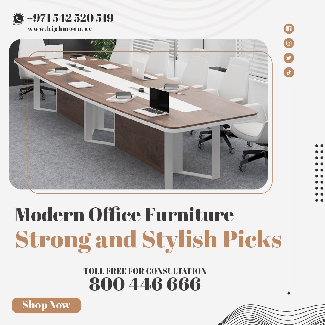 Modern Office Furniture with Strong and Stylish Designs from High