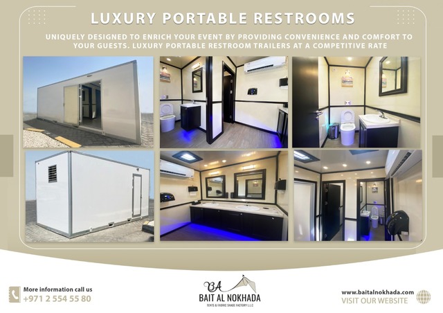 Ablution Units for Rent and Sale in UAE | Portable Toilets Rental
