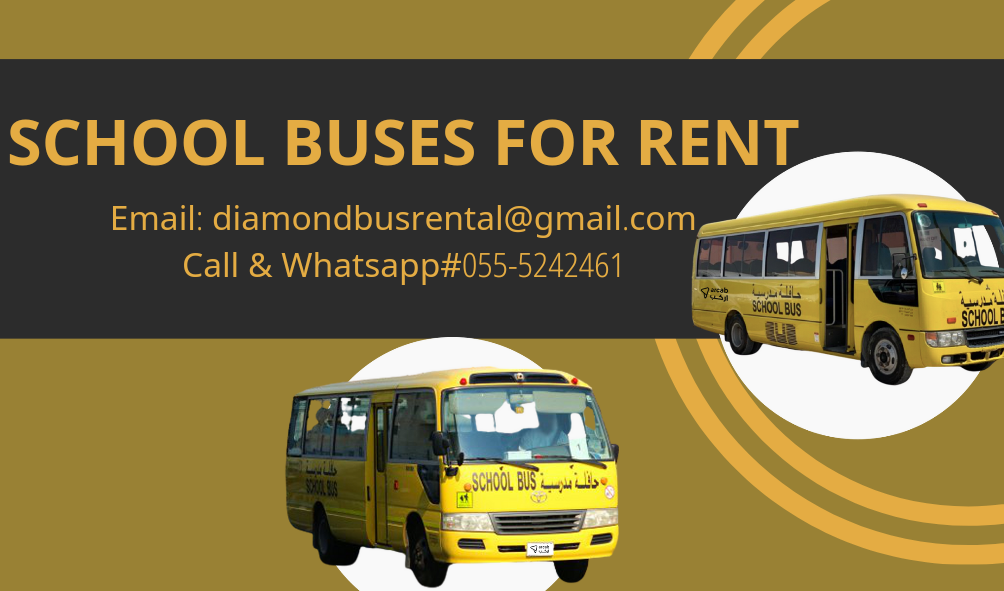 School bus available for rent