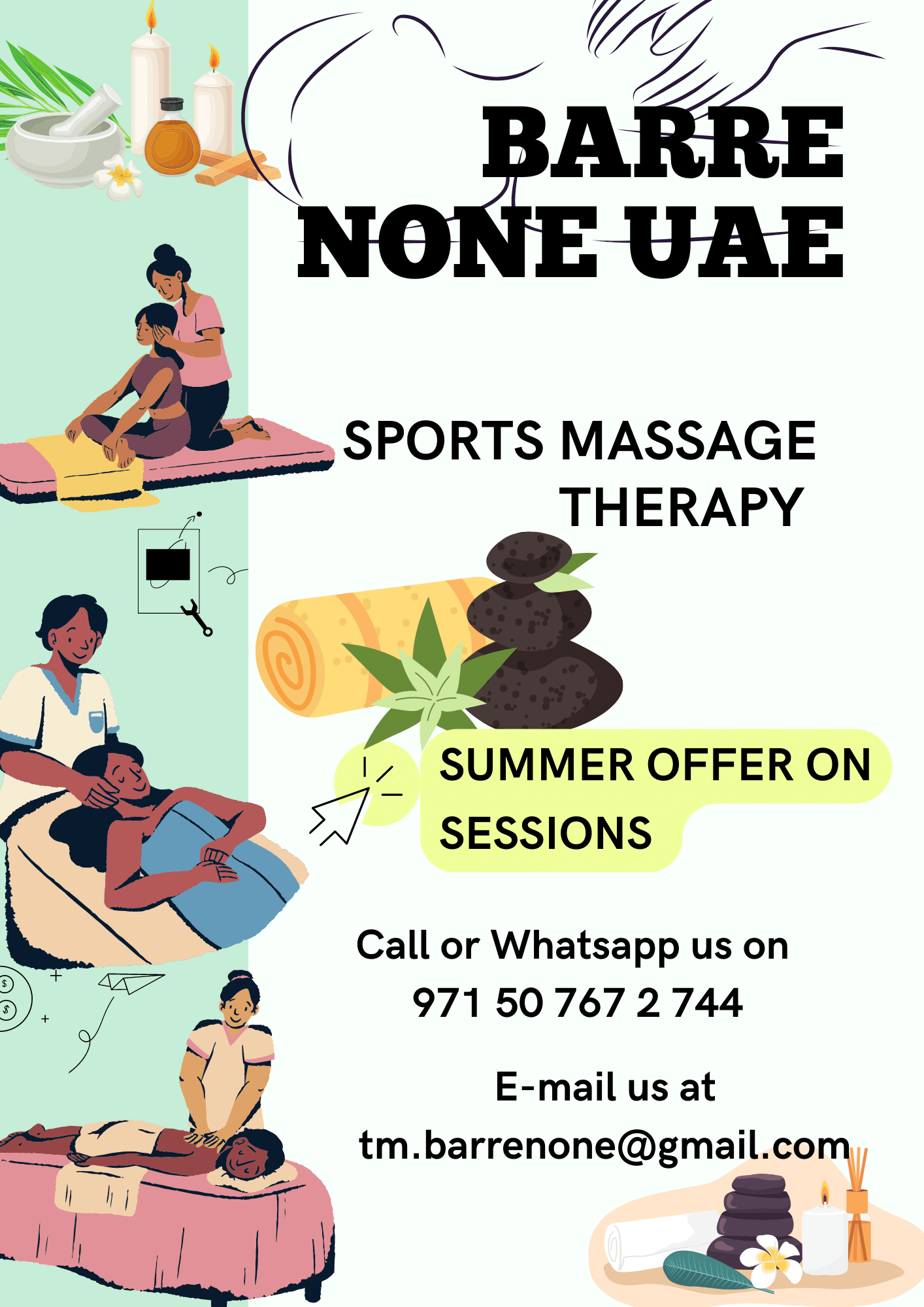 FEMALE SPORTS MASSEUSE AVAILABLE FOR HOME VISITS