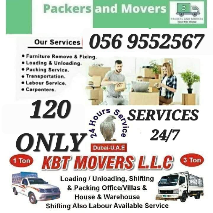 Movers pickup truck furniture delivery villa flat office moving