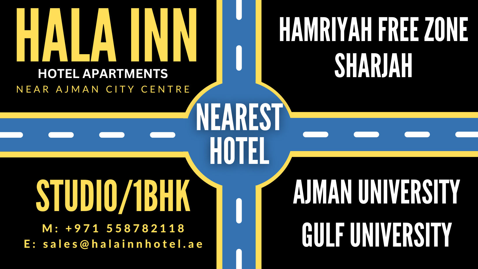 Best Hotel Apartments Closest to Hamriyah Free Zone Sharjah