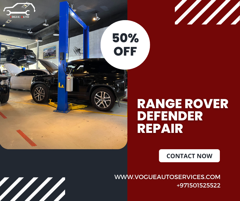 Range Rover and Jaguar Auto workshop in Dubai