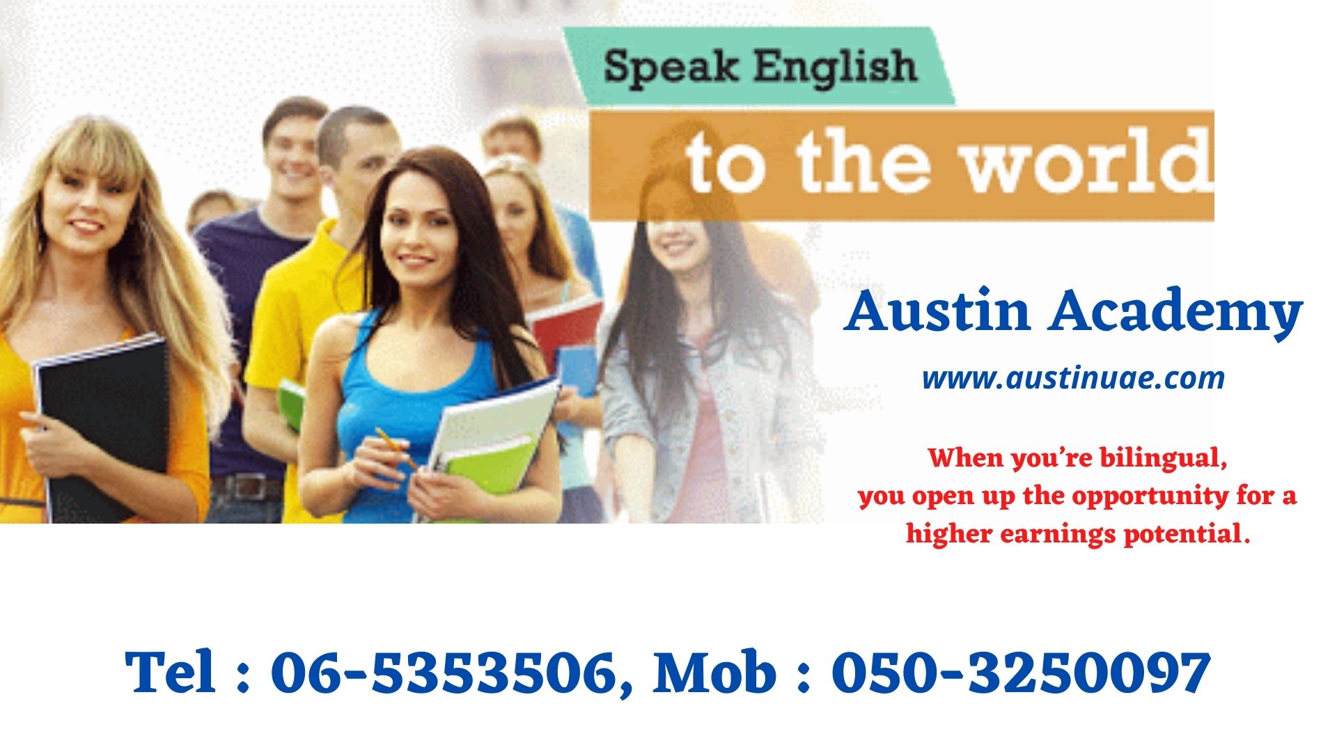 English Classes in Sharjah with Best Offer Call 0588197415