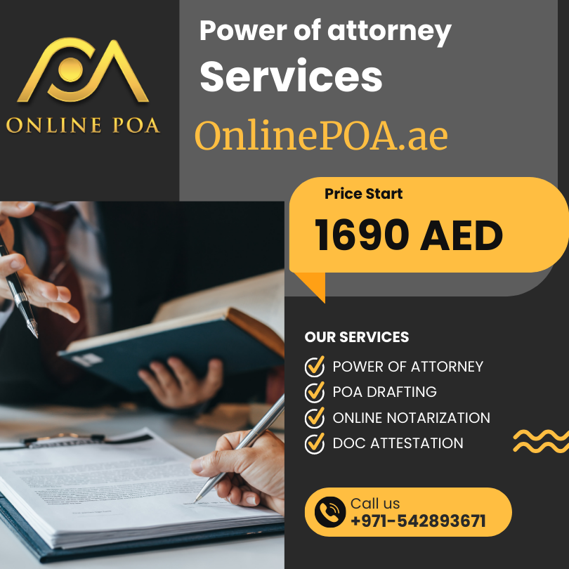 OnlinePOA.ae – One-Stop Platform for Power of Attorney Service
