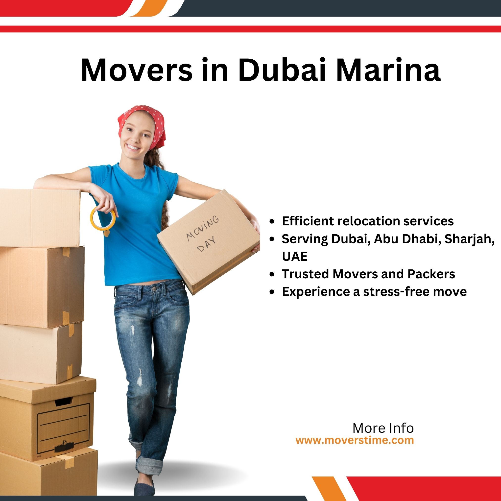 Movers in Dubai Marina