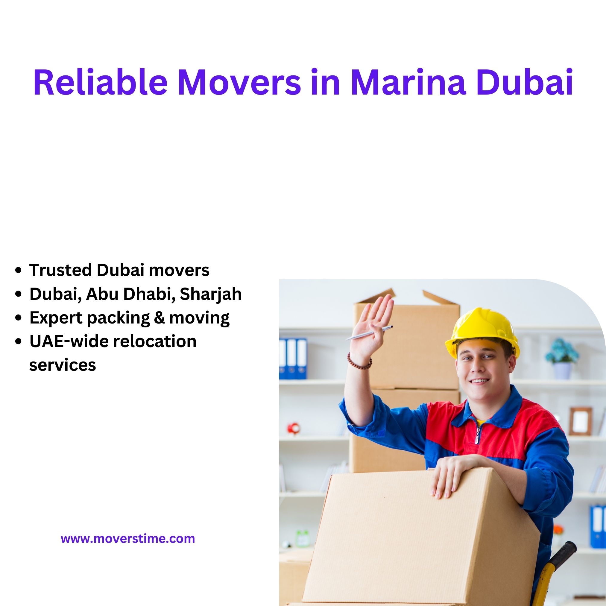 Movers and Packers in Marina Dubai