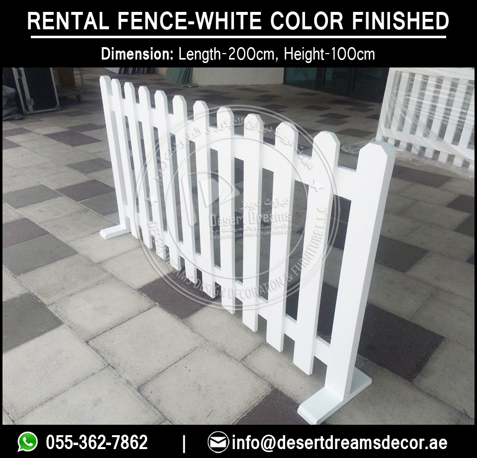 Free Standing Fence Suppliers | Nursery Fence | Picket Fence Uae.