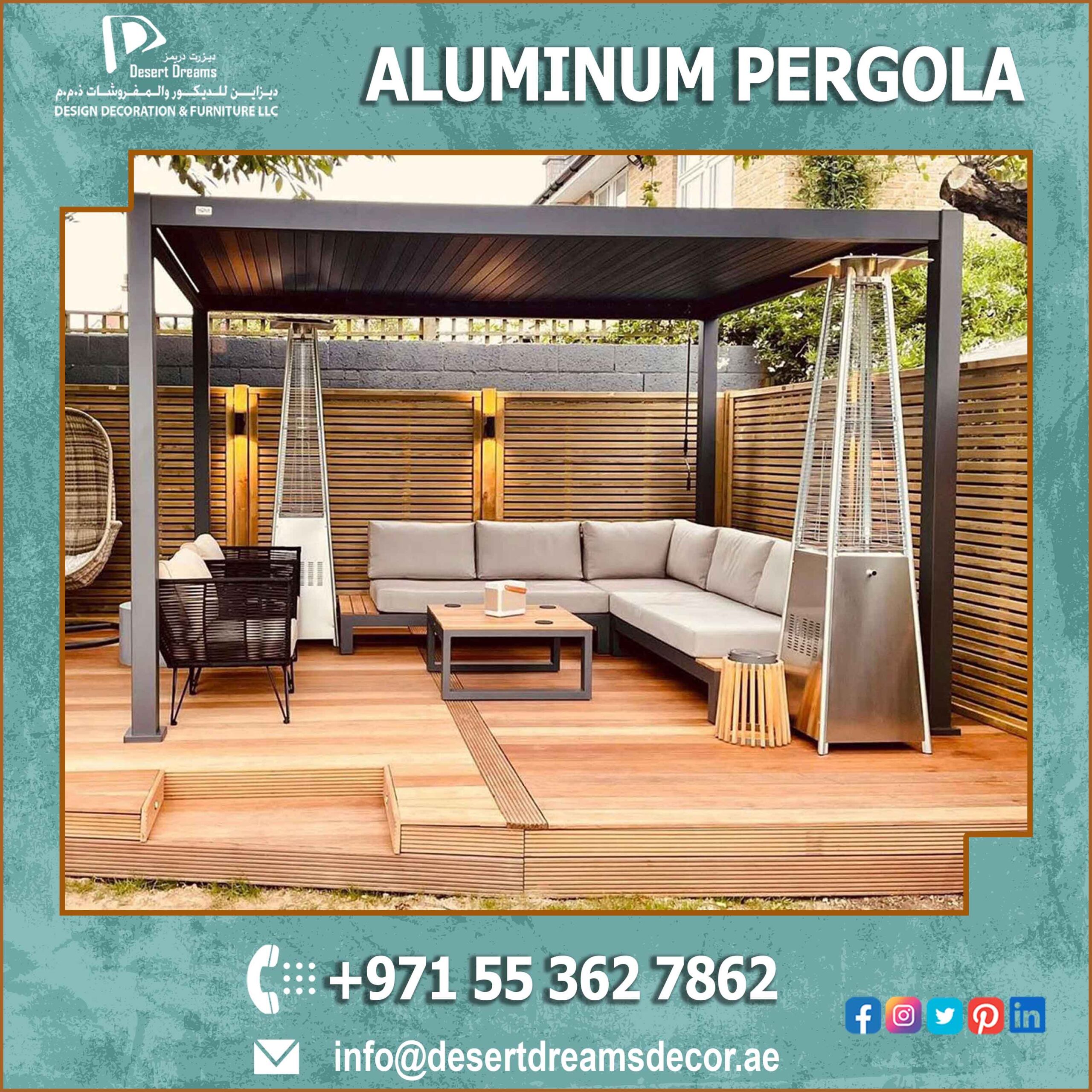 Quality Aluminum Pergola in Uae | Premium Aluminum Pergola Dubai.