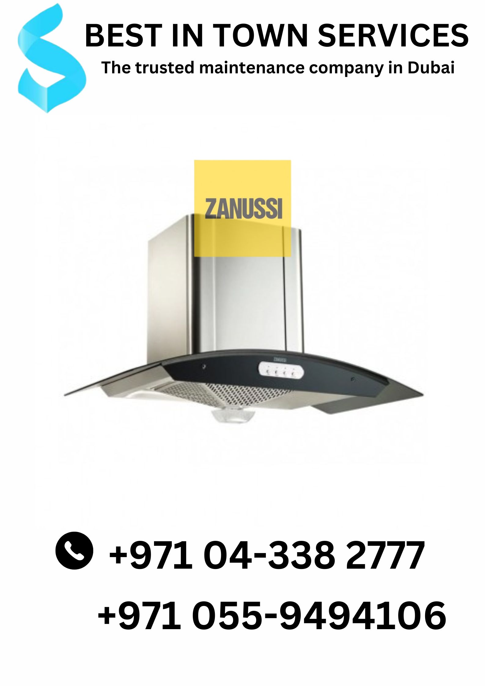 Zanussi Washing machine repair, Zanussi Dishwasher repair Dubai