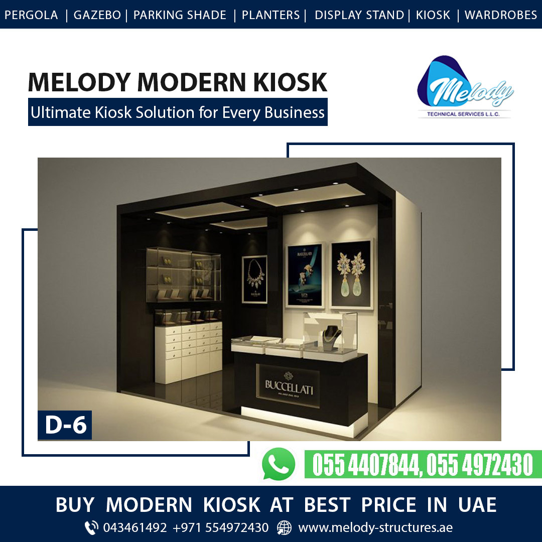 Buy Kiosk At 20% Discount in Dubai | Perfume Kiosk | Mobile Kiosk