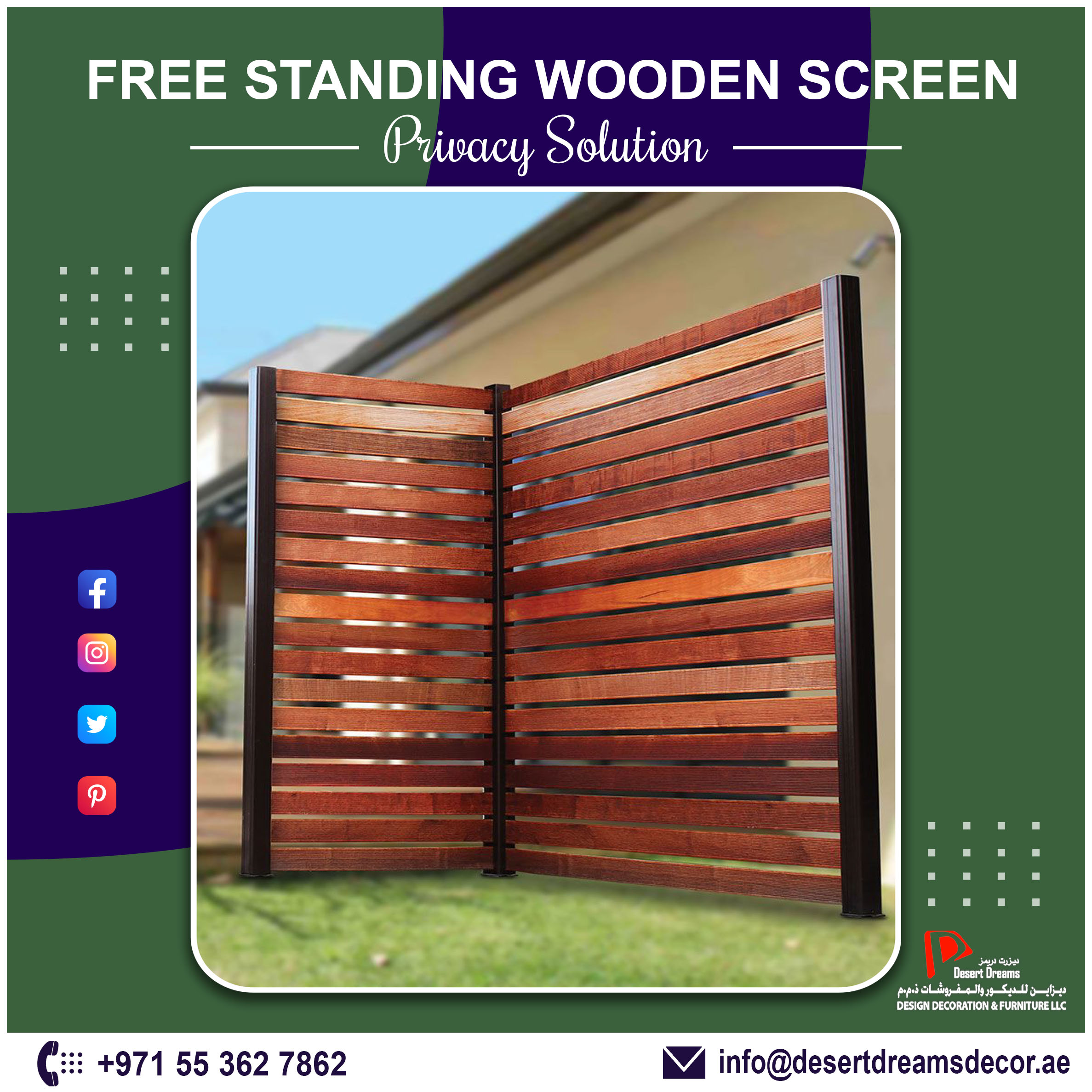Free Standing Wooden Fences Supplier in Uae (6).jpg