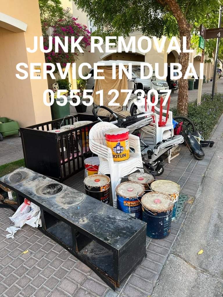 Junk removal waste collection service  Jumeirah Park 0555127307