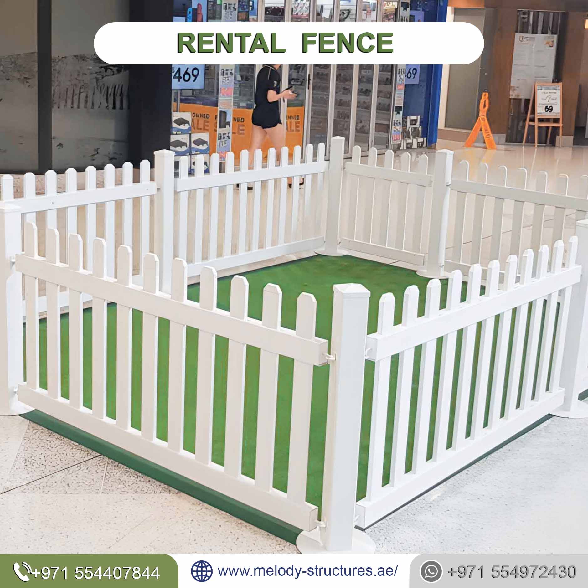 Temporary Fence | Rental Fence in UAE