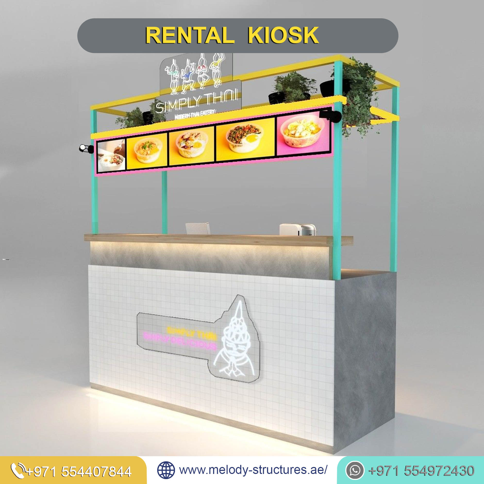 Custom Kiosk Rental Service in UAE | Kiosk Suppliers