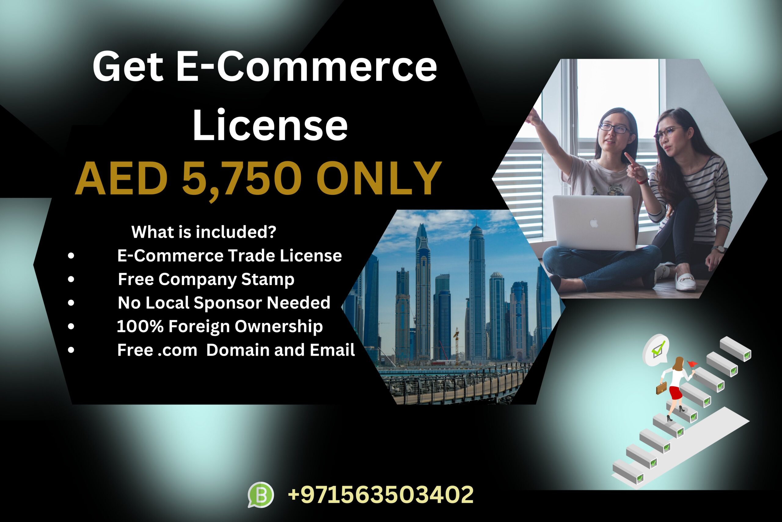 Low-cost e-commerce license – 100% ownership! Call #0563503402