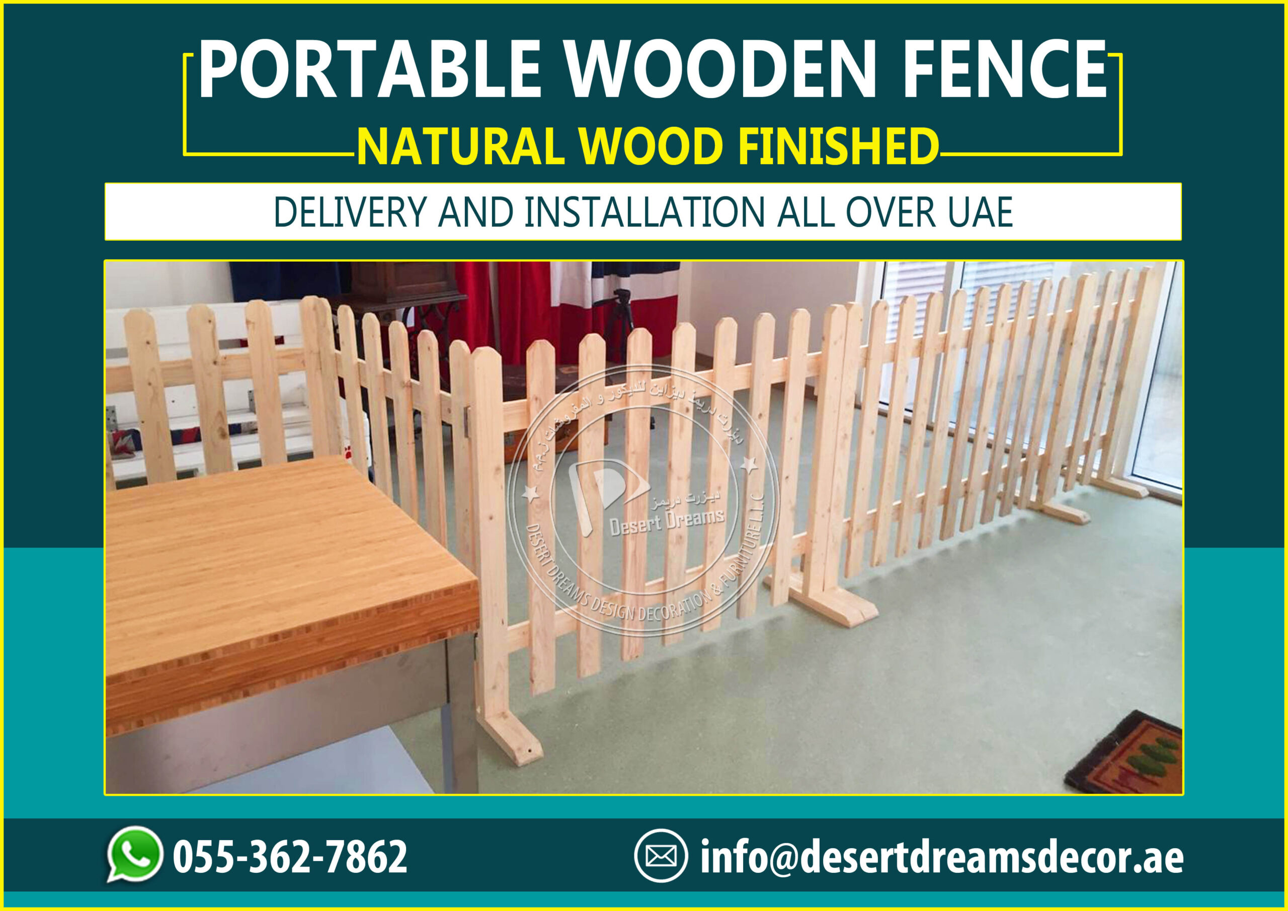 Events Fence Suppliers in Dubai | Free Standing Fence Uae.