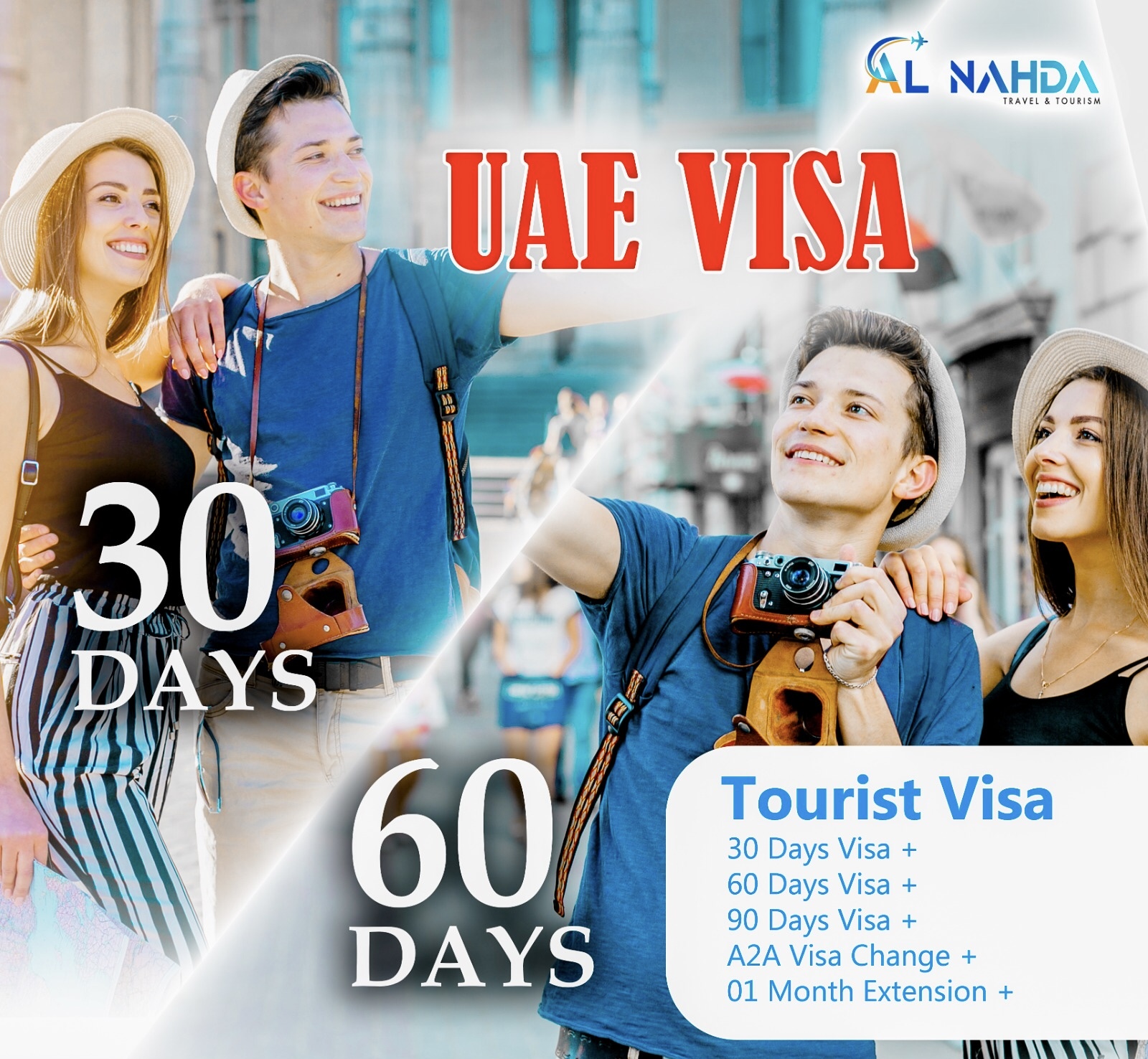 UAE 30 & 60 Days Visit Visa