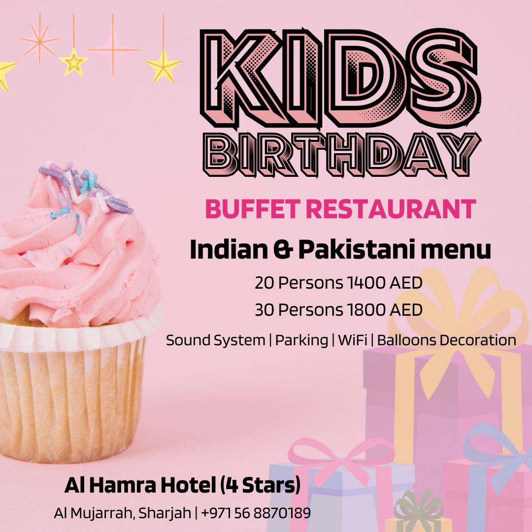Birthday Party Restaurant Near Mubarak Center Al Nabba Sharjah