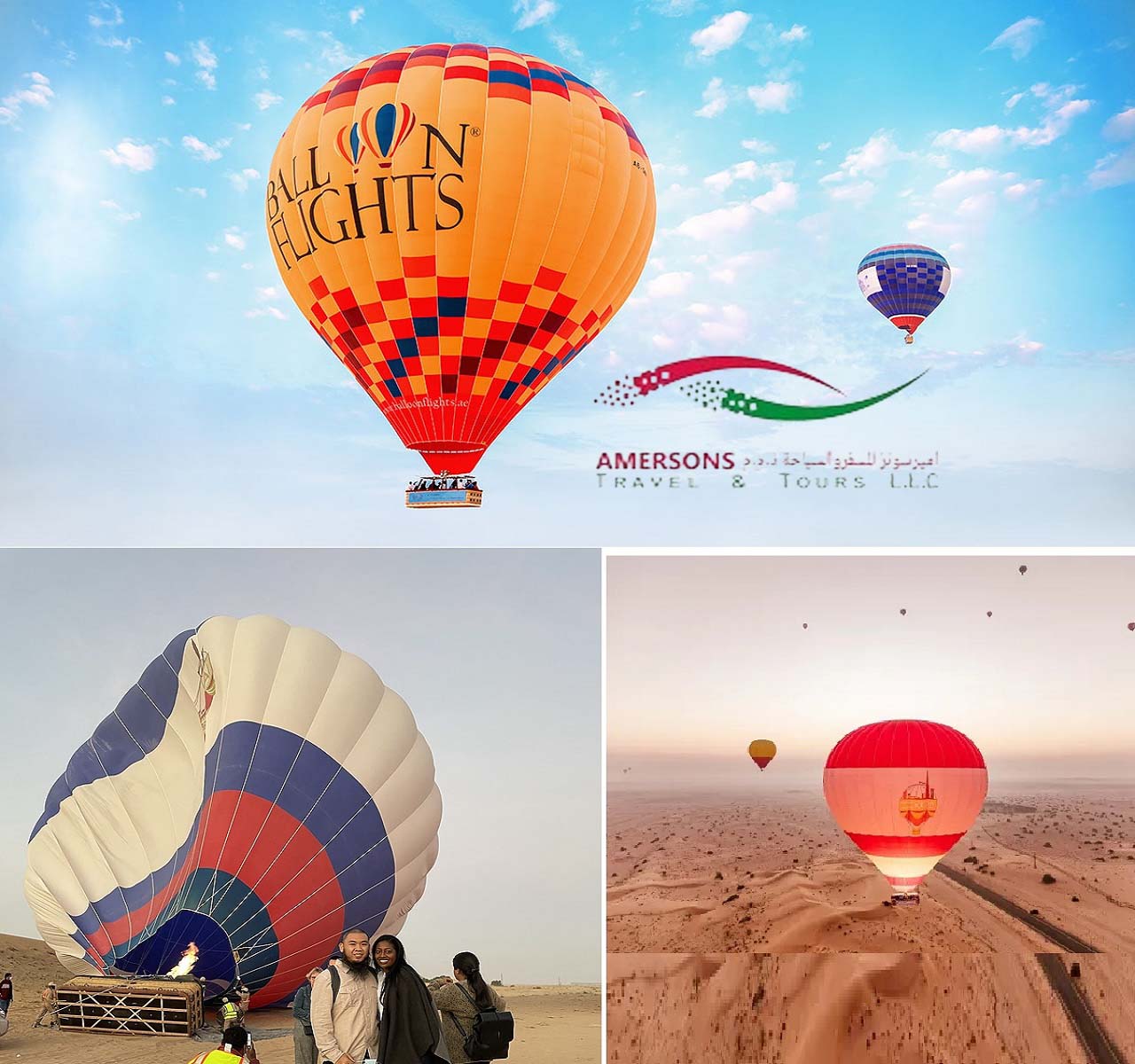 Discover Dubai from the Sky: Hot Air Balloon Tours