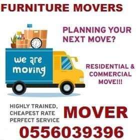 Man and Van Movers 0556039396 what’s app