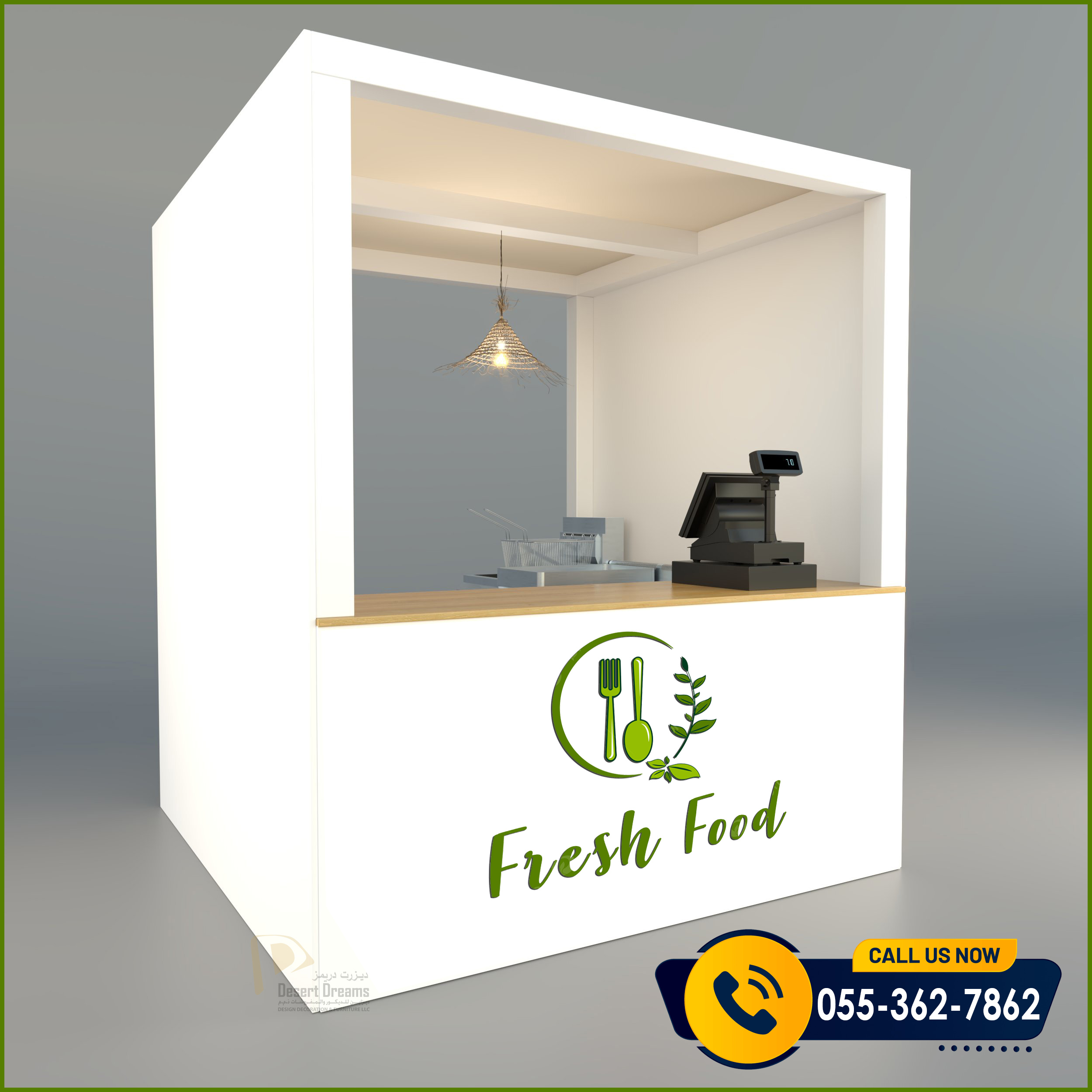 Food Kiosk for Selling and Renting All Cities in Uae.