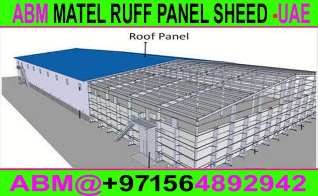 Ruff Panel Steel Structure Shade Maintenance in Ajman