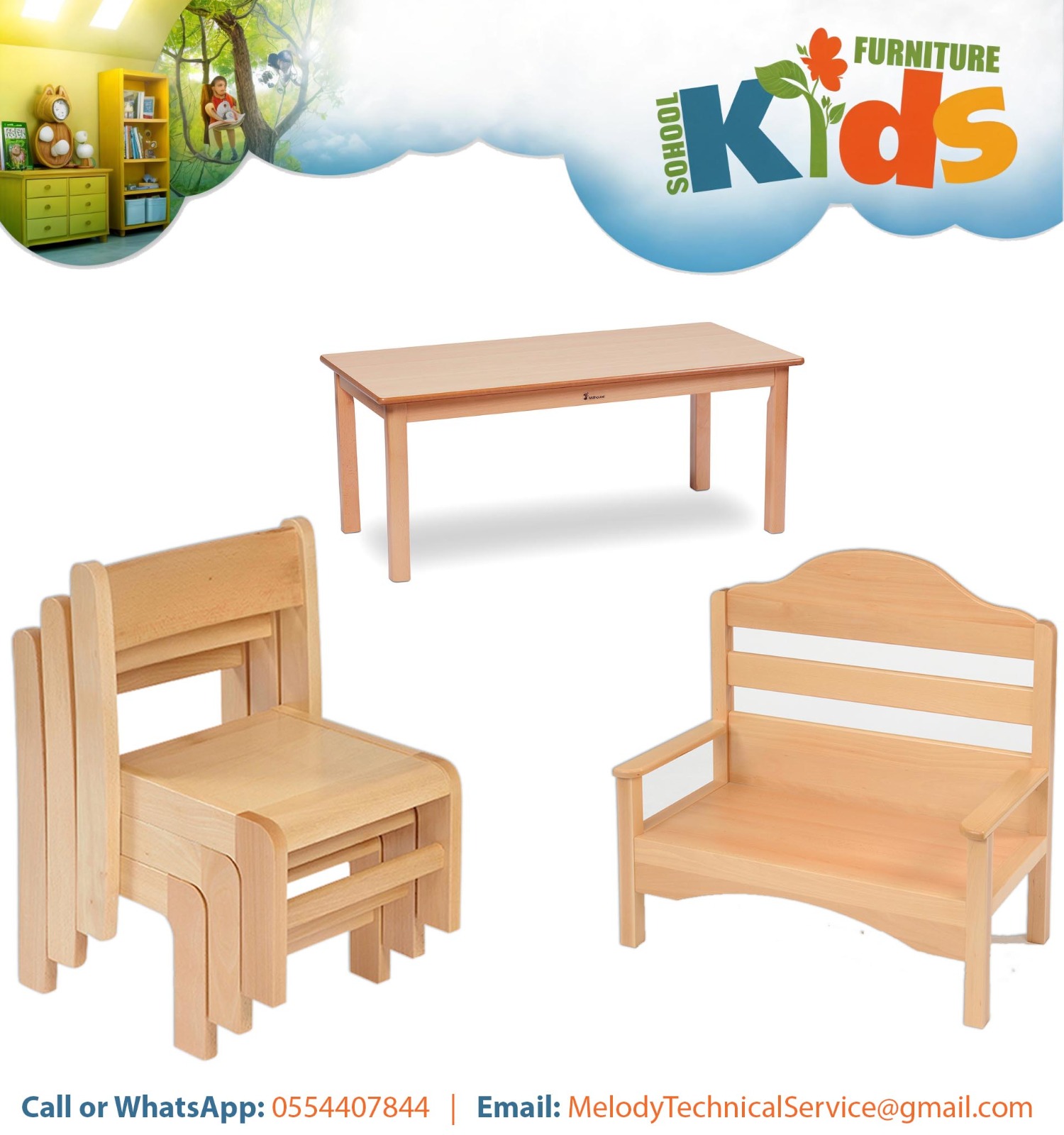 School Furniture | Kids Furniture | Tables And Chairs in Dubai