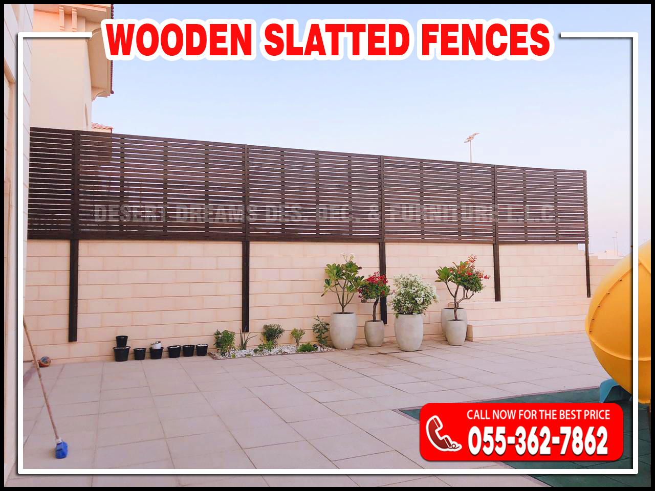 Wooden Privacy Slatted Fences in Abu Dhabi, UAE-2.jpg