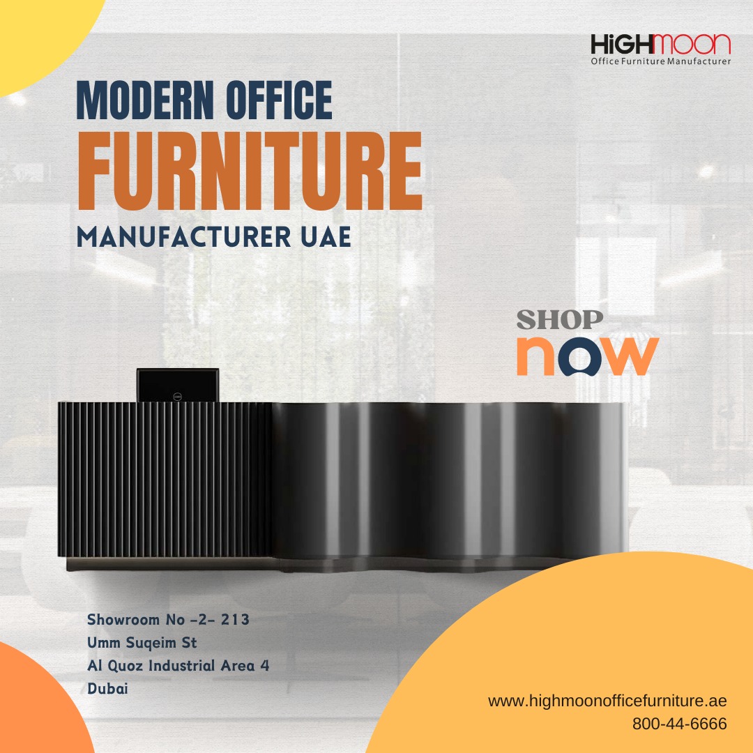 Top Quality Modern Office Furniture Manufacturer in UAE