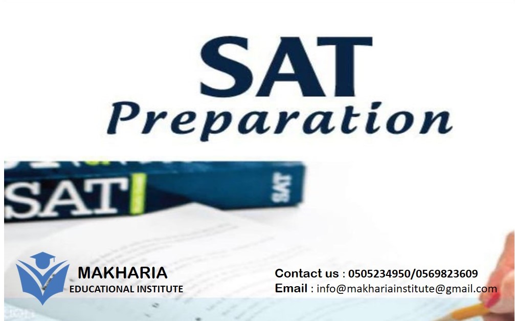 Get the Digital SAT course from MAKHARIA call/0568723609