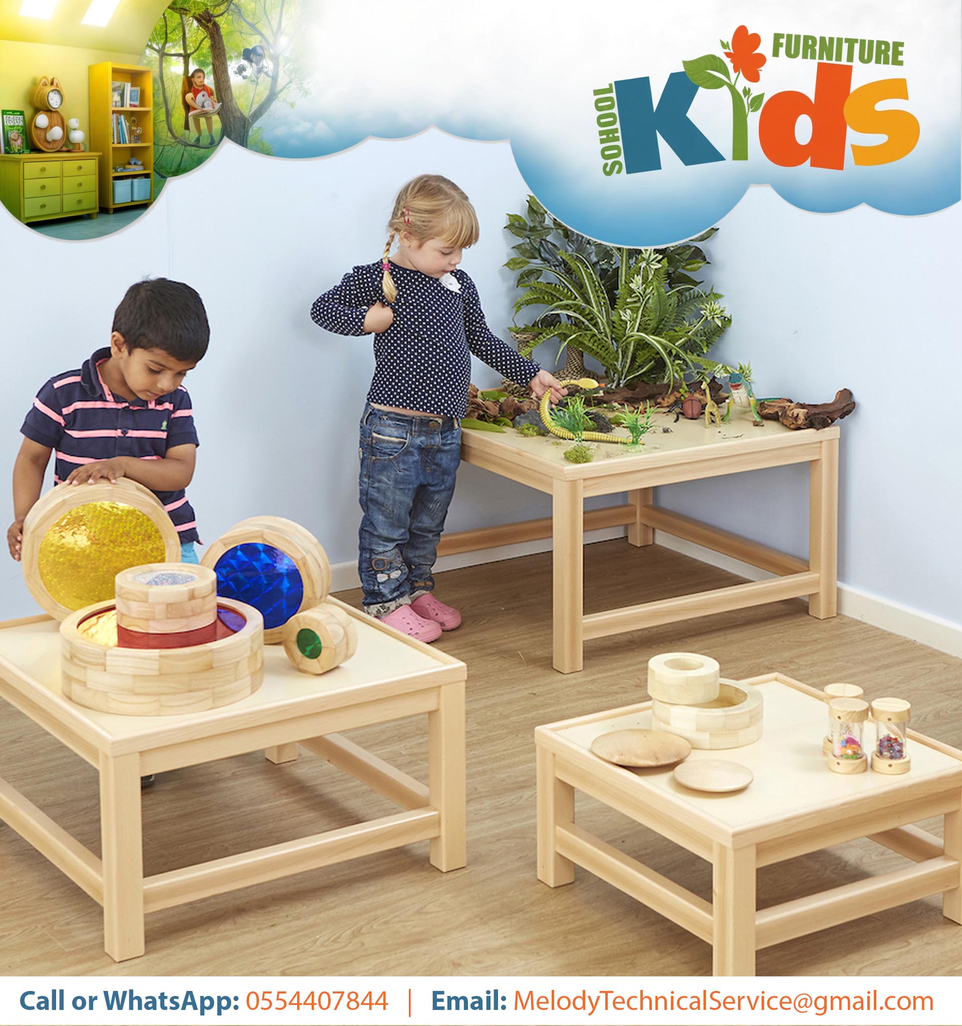 Kids School Furniture in UAE | School Furniture Suppliers