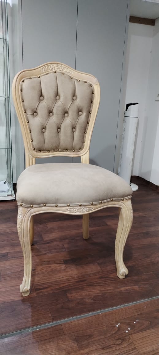 Beige Dior Dining Chair