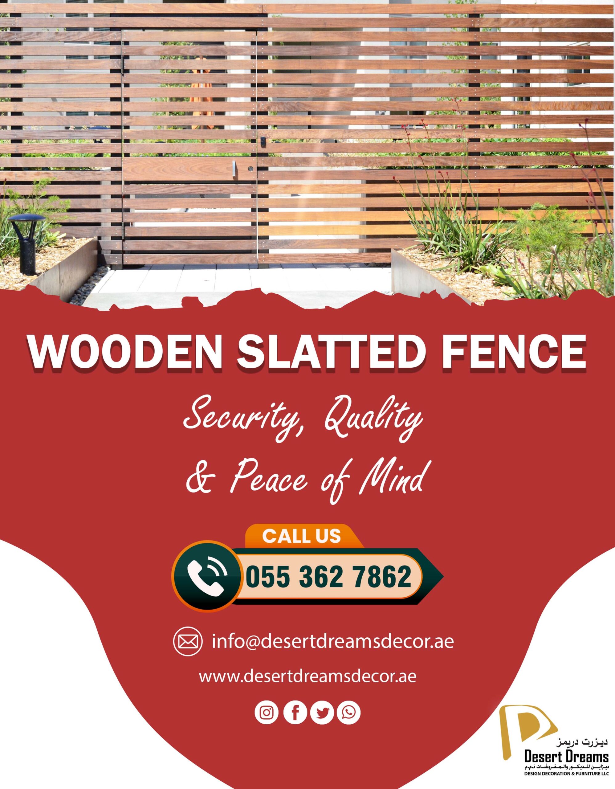 Wooden Slatted Fence Uae_White Picket Fence Uae_Natural Wood Fence Uae (4).jpg