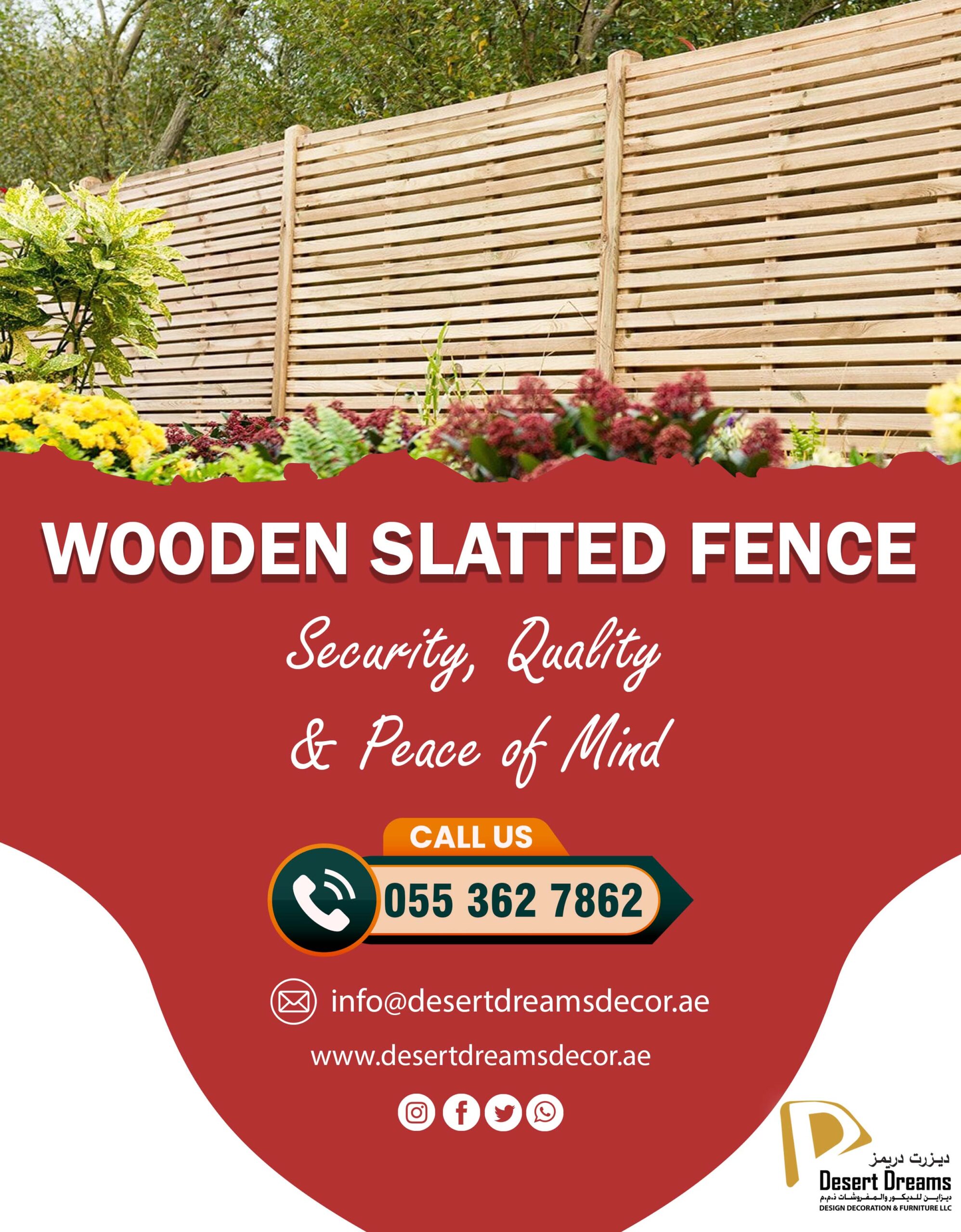 Wooden Slatted Fence Uae_White Picket Fence Uae_Natural Wood Fence Uae (5).jpg
