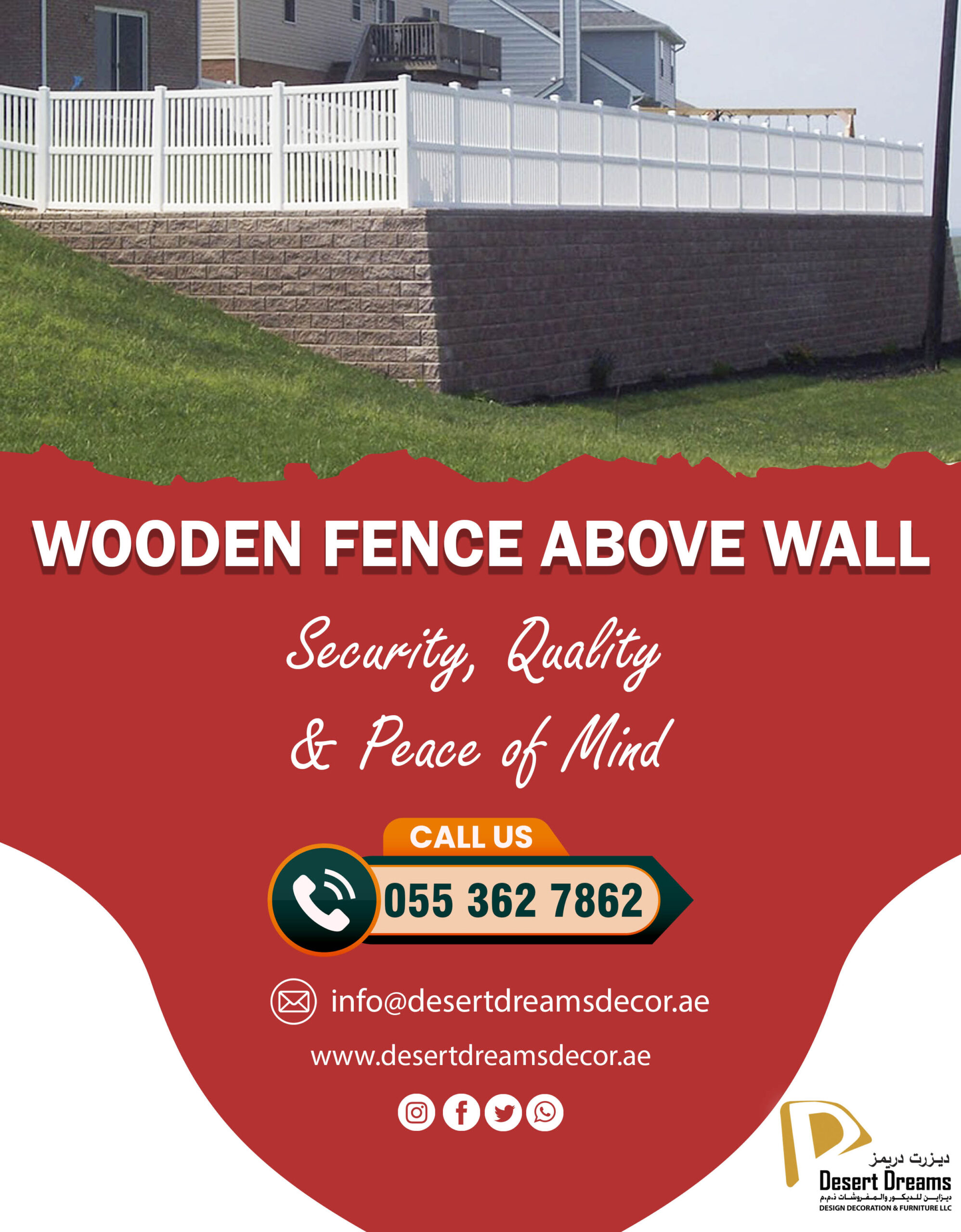 Wooden Slatted Fence Uae_White Picket Fence Uae_Natural Wood Fence Uae (6).jpg