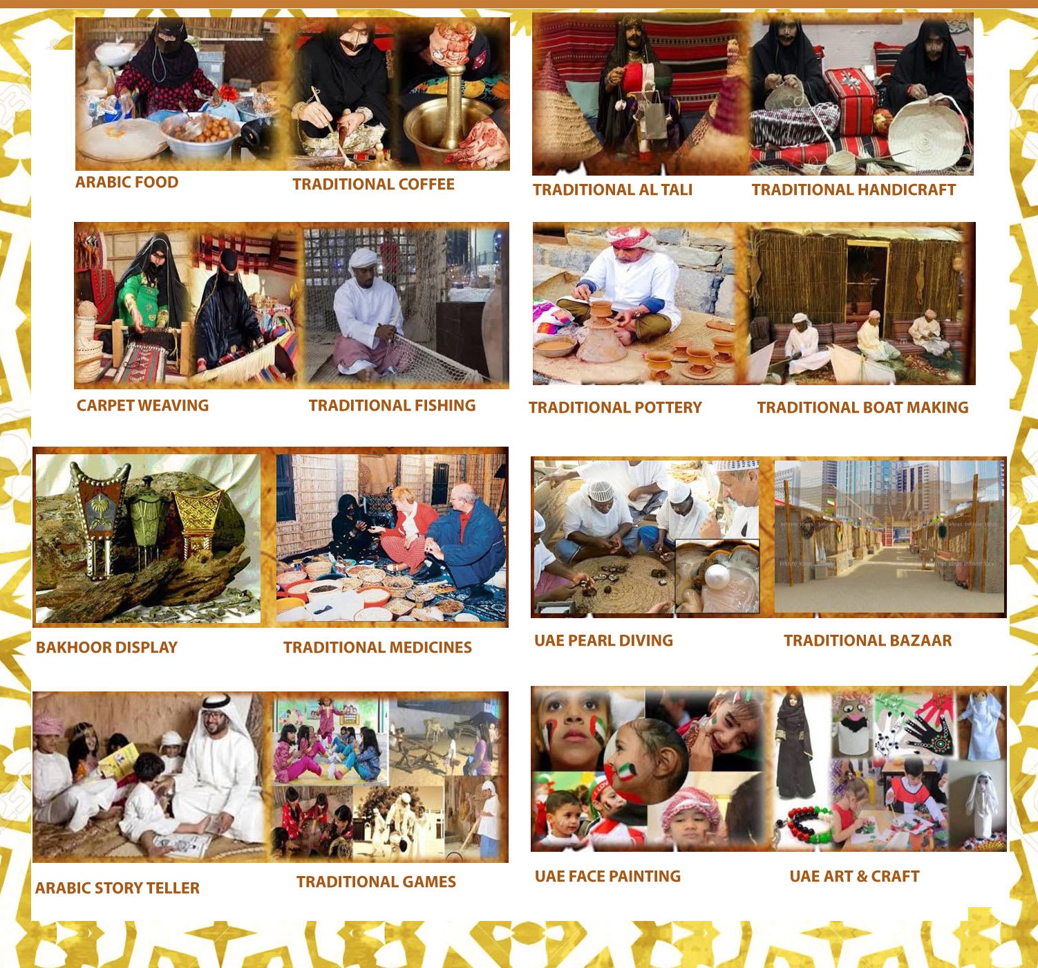 Arabic Traditional Handicrafts in Dubai!