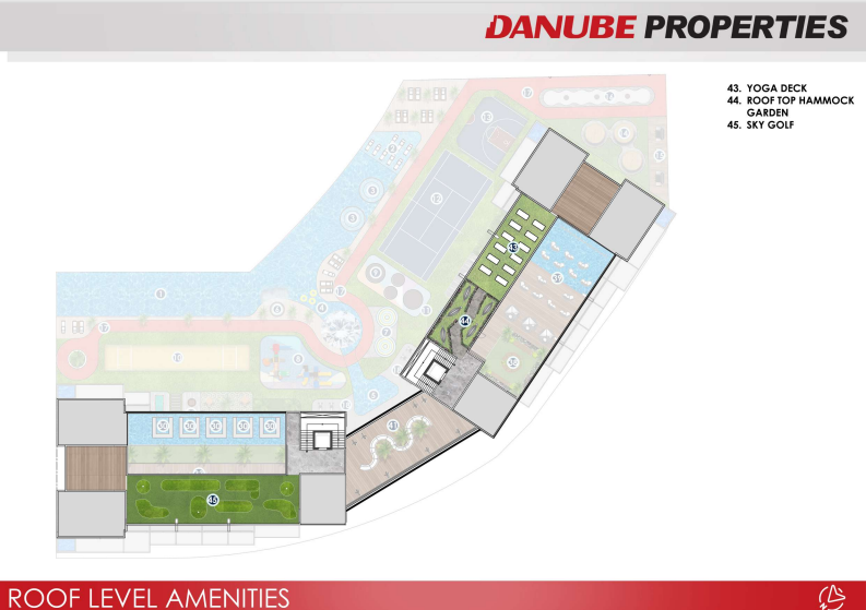 Danube Diamondz Amenities Roof Level.png