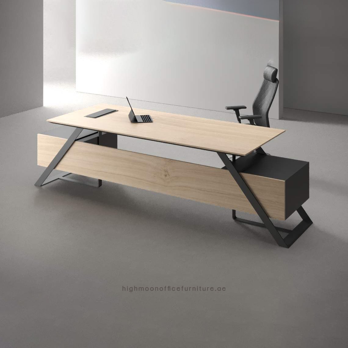 Office Executive Straight Desk Highmoon Office Furniture Manufacturer and Supplier in Dubai UAE-min1719320158