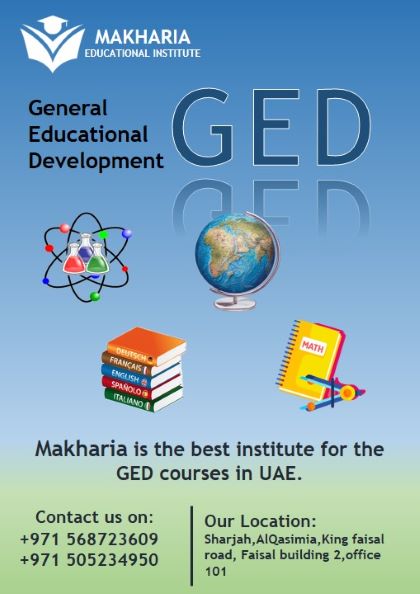Planning to take GED EXAM !prepare with MAKHARIA INSTITUTE