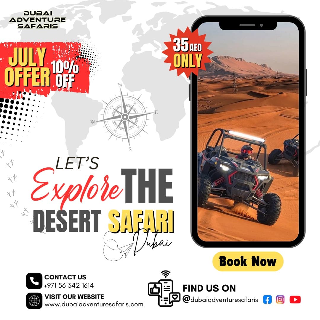 Evening Desert Safari Dubai Deals In 35 AED Only Limited Offer