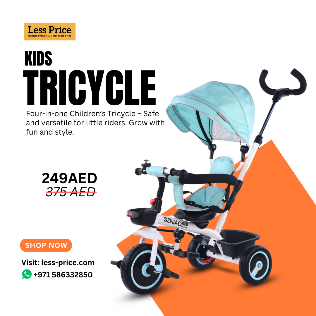 Sturdy and Colorful Tricycle for Kids – Great Deal!