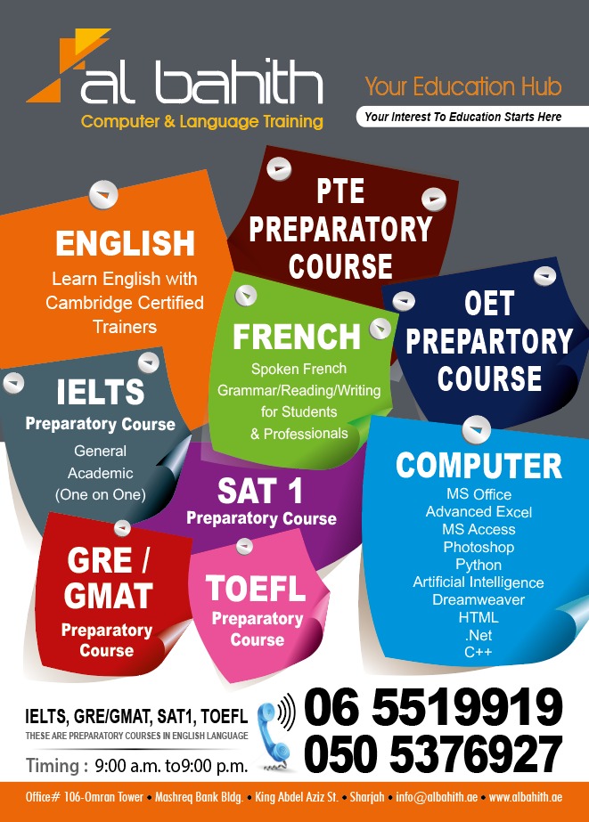 Prepare for English Exams, Learn Spoken English