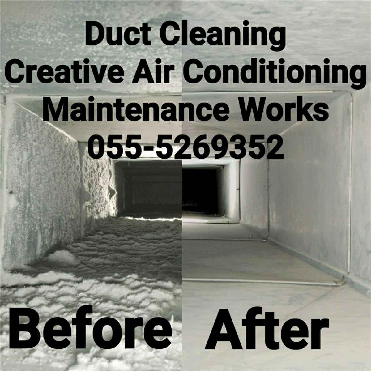 ac duct cleaning and ac repair in ajman sharjah 055-5269352