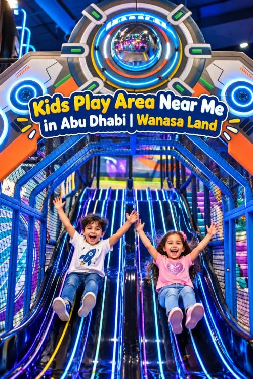 Neon Kids Slide Adventure in Abu Dhabi1793276657